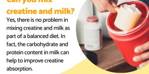 Can You Mix Creatine With Milk?