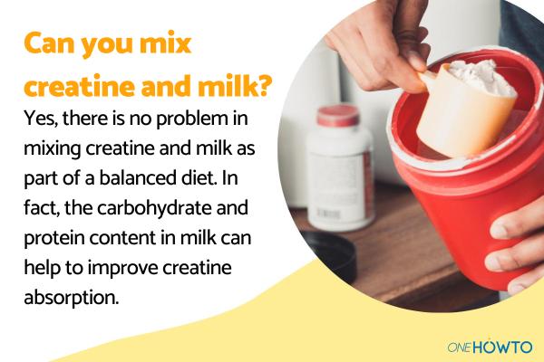 Can You Mix Creatine With Milk?