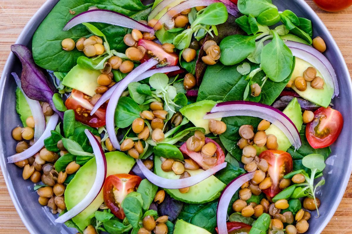 How to Make a Lentil Salad With Avocado - Quick and Easy Summer Salad Recipe
