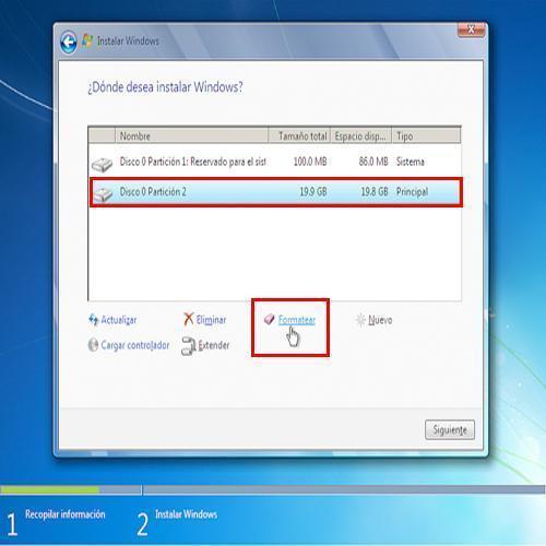 How To Format And Install Windows 7 - Step 11