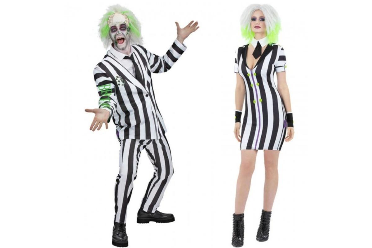 How to Make a DIY Beetlejuice Costume