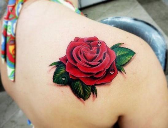 The Meaning of Rose Tattoos - Step 1