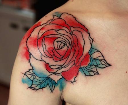 The Meaning of Rose Tattoos - Step 7