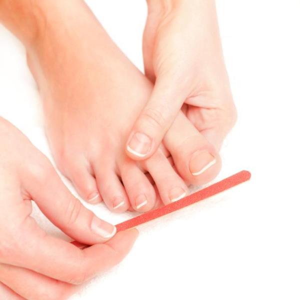 How to File Toenails - Step 2