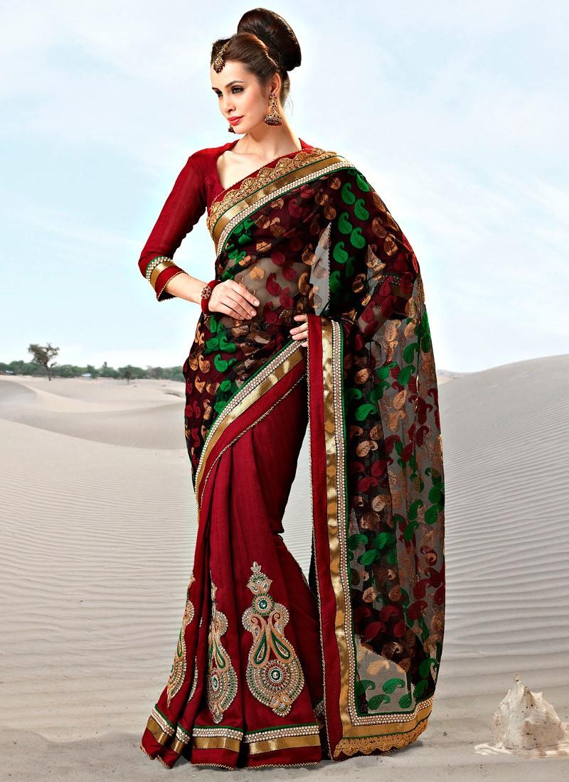 How to Wear a Saree if You are Thin