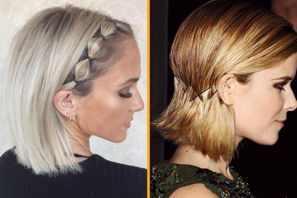 Updo Hairstyle Ideas for Short Hair