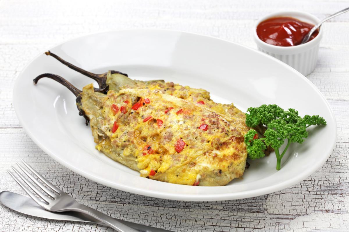 How to Cook Tortang Talong with Egg