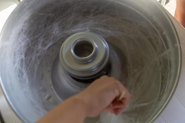 How to Make Cotton Candy at Home - How to make homemade cotton candy with a comb