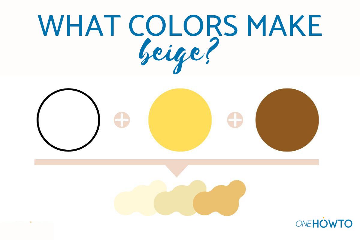 How to Mix Paint Colors to Make Beige - What Colors Make Beige?