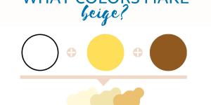 How to Mix Paint Colors to Make Beige - What Colors Make Beige?