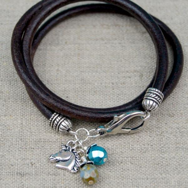 How to Make Leather Cord Bracelets with Charms Step by Step Guide