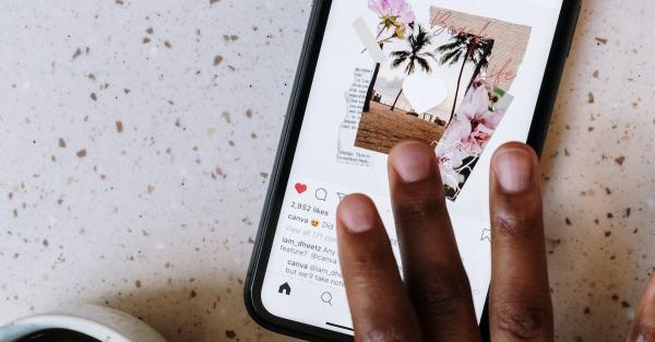 How to Stop Instagram Cropping Photos - Step 2