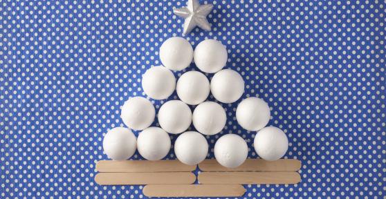 How to Make a Christmas Tree from Waste Material