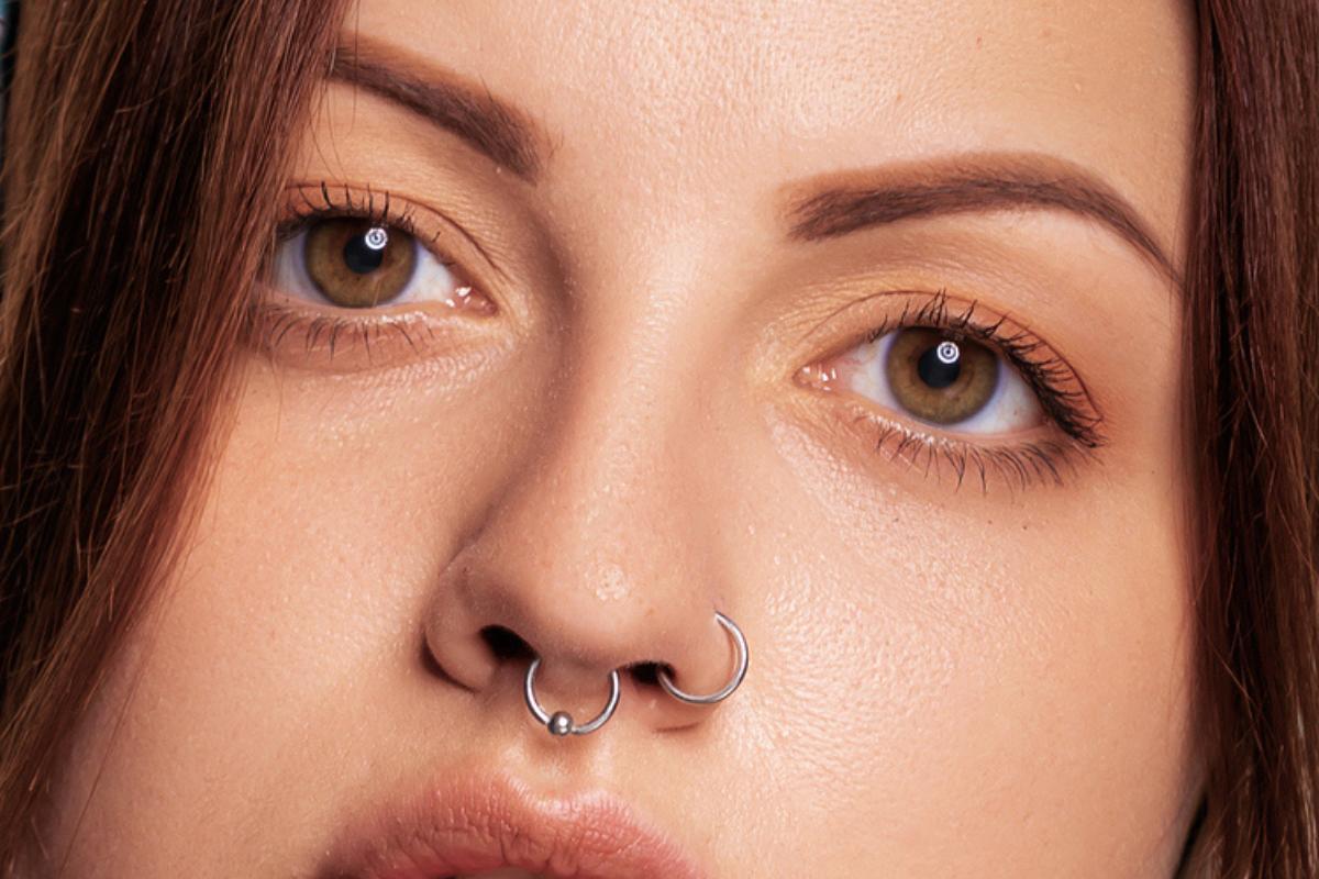 Types of Nose Piercings - Rings, Studs and More