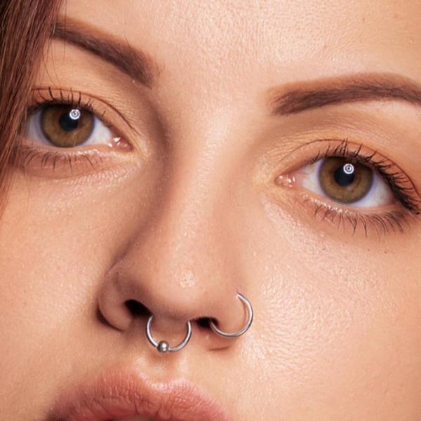 Types of Nose Piercings Rings Studs and More Meanings and Care Guide