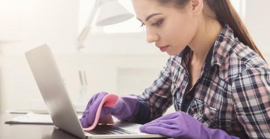 How to Clean a Sticky Keyboard Without Removing the Keys