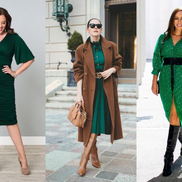 What to Wear With a Green Dress Green Dress Outfits Ideas