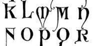 How to Draw Gothic fonts - Drawings and examples