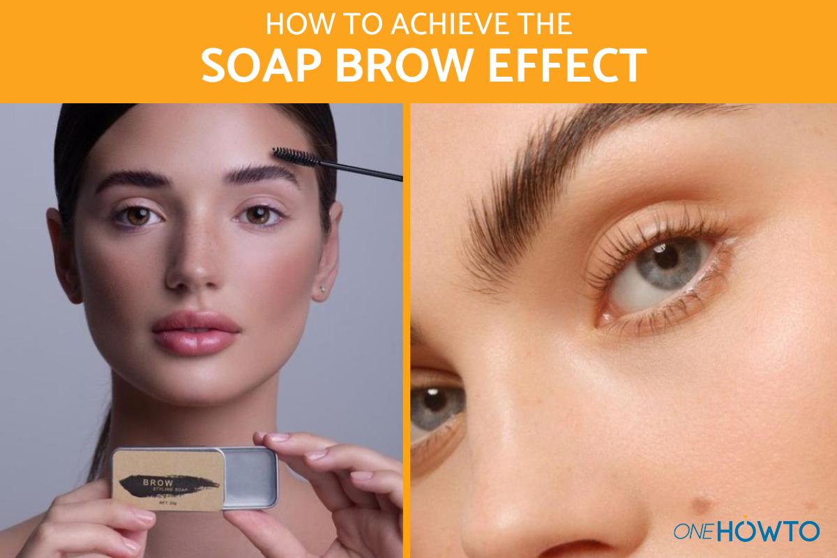 How Do You Make Soap Eyebrows at Home?