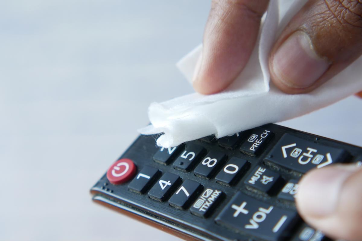 How to Clean Your TV Remote to Make It Look Like New