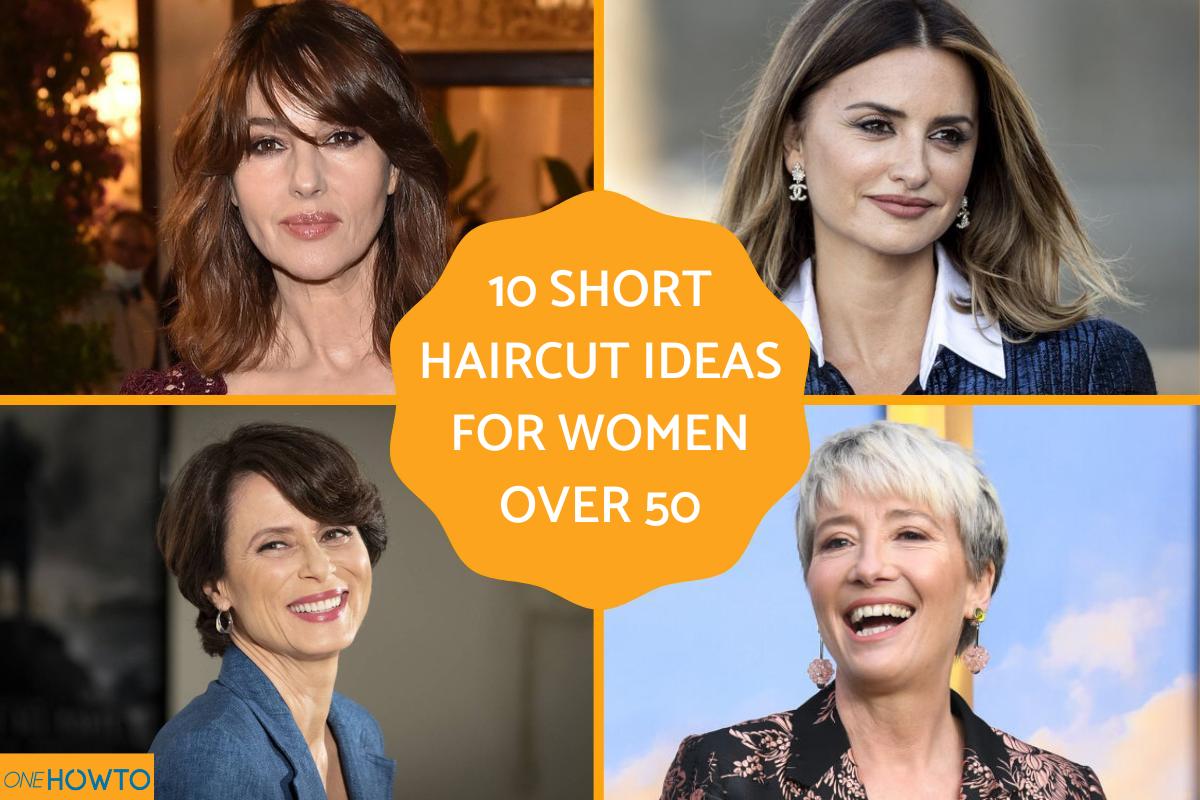 Short Haircut Ideas for Women Over 50