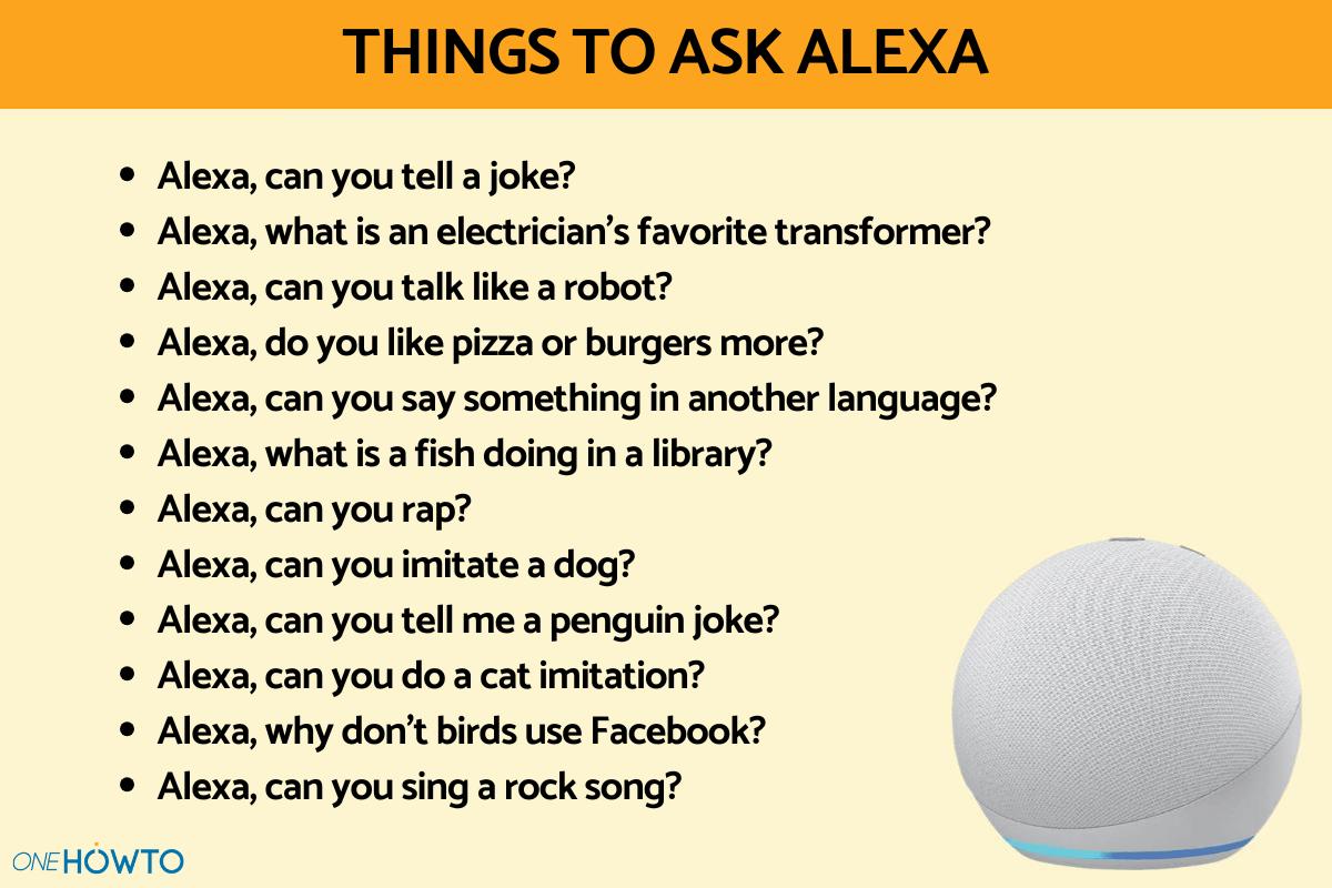 Things to Ask Alexa - Funny, Scary and Weird Commands