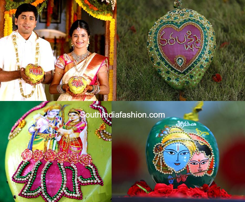 How to Decorate Coconut for Indian Wedding