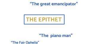How to Write an Epithet about Yourself