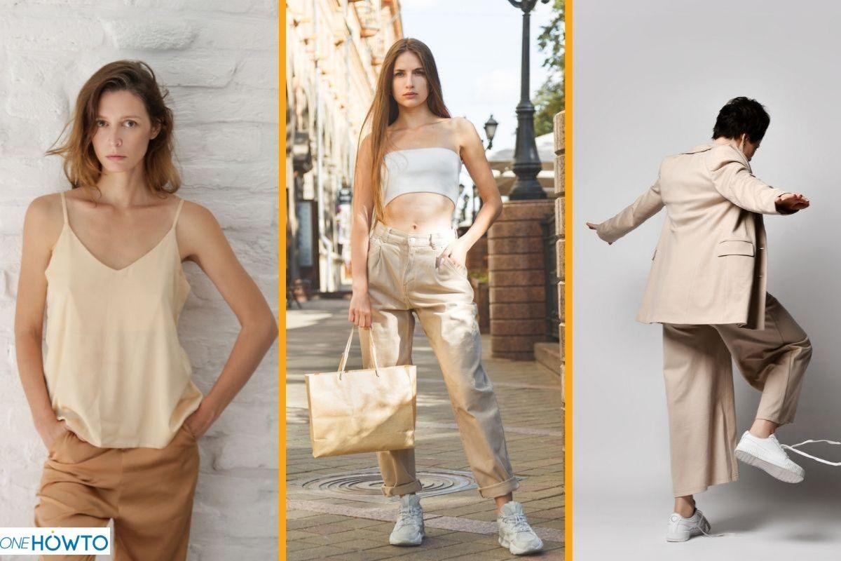 How to Wear Beige Pants