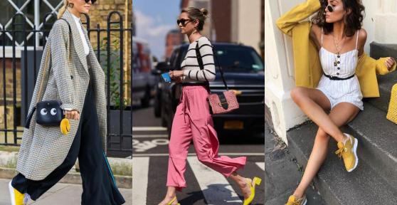 How to Wear Yellow Shoes - Yellow Shoes Outfits