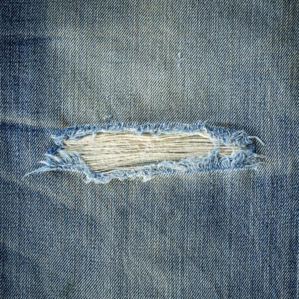 How to Fray and Distress Jeans with Scissors and Sandpaper