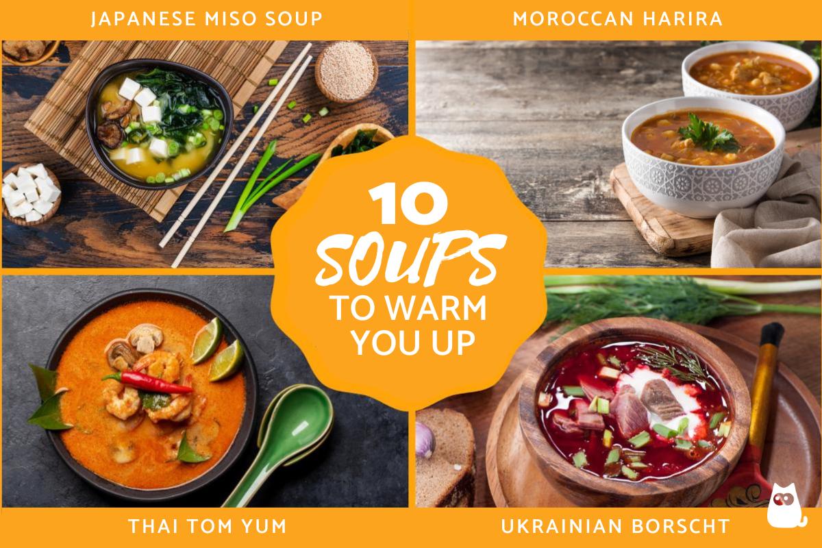 Soups to Warm You Up on a Cold Day