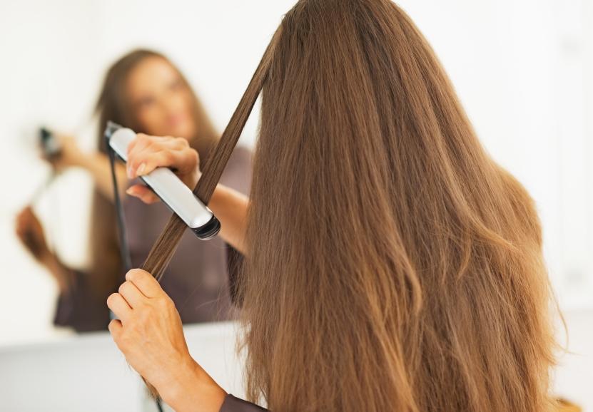 What should i put in my hair before straightening it hot sale