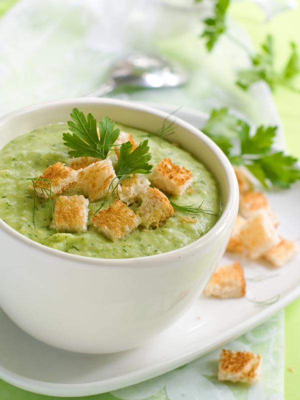 How to Prepare Courgette Cream Soup - Easy