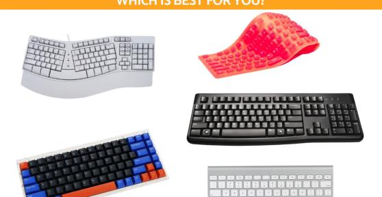 All Different Types of Computer Keyboard