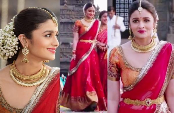 Alia Bhatt 2 States Bridal Look 4 steps