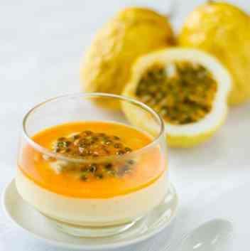 How to Make Passion Fruit Mousse Dessert - Easy